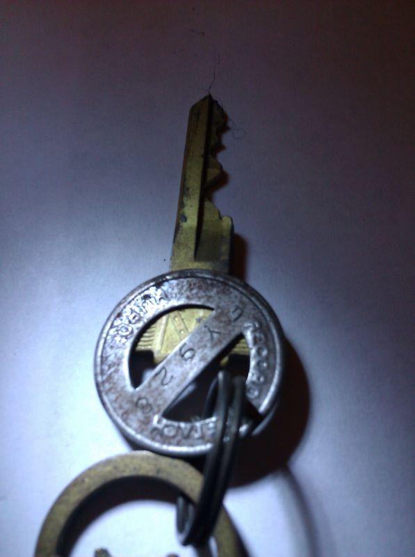 VINTAGE ORIGINAL FORD GLOVE BOX or ? LOCK WITH 2 keys , US $40.00, image 6