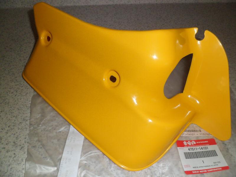 Nos suzuki rm125 rm250 radiator scoop 47511-14101 vintage mx ahrma wow!! "lqqk"!