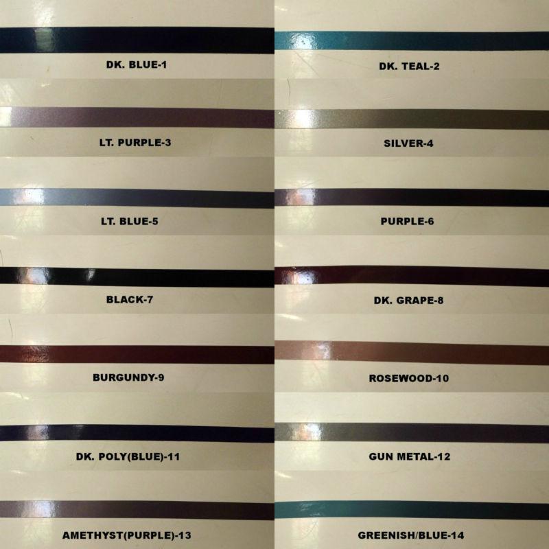 Auto boat marine rv car  motor-home trailer decal pinstripe 1/2" x 150'