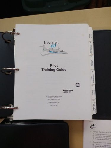 Bombardier Lear Jet 60 Pilot Manual, US $0.99, image 4
