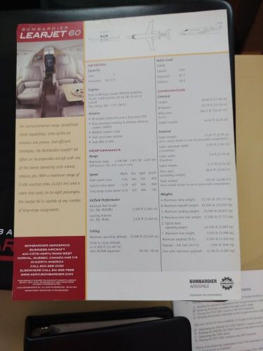 Bombardier Lear Jet 60 Pilot Manual, US $0.99, image 7