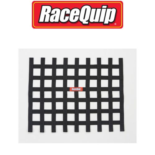 RaceQuip 721005 Ribbon Style Race Car Window Net; Black 18 H X 24 W **NON SFI**, US $29.95, image 2
