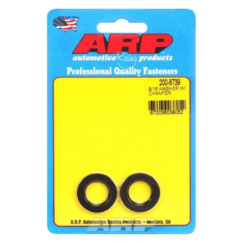 Arp 200-8719 - 0.563" x 1.000" sae steel black oxide chamfer washers (2 pieces)