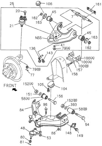 Genuine honda shim caster angle front 8-98005-916-0
