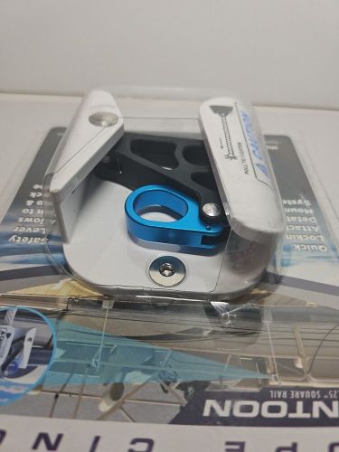 Python Pontoon Boat Fender Hanger White Rope Cinch With Safety Lever, US $24.99, image 4