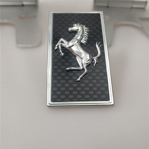 For ferrari f12 berlinetta carbon fiber fender shield&amp;front bonnect badge kit