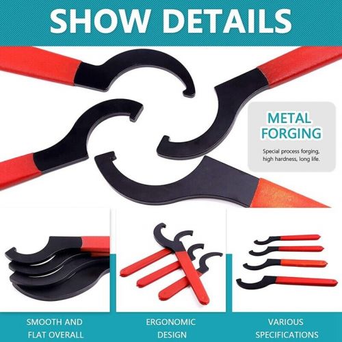 Coiled chassis screw key, 7-piece non-slip screw keys7801-