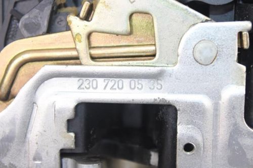 2005 MERCEDES SL500 R230 ROADSTER #344 LEFT DOOR LOCK LATCH ACTUATOR KEYLESS GO, US $124.99, image 3