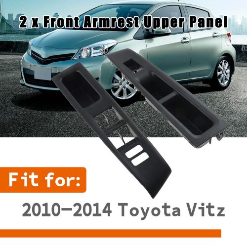 2PCS Front Armrest Upper Panel Right & Left Set For Toyota Vitz 2010-2014 NEW, US $44.99, image 16