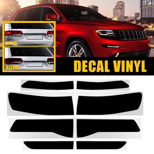 8X Smoked Tail Light Vinyl Tint Precut Overlay For 2014-2021 Jeep Grand Cherokee, US $19.99, image 12