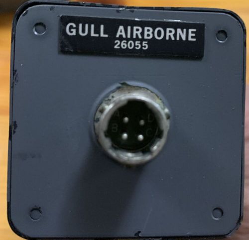 Gull airborne fuel quantity gauge pn 26055 for mcdonnell douglas dc aircraft