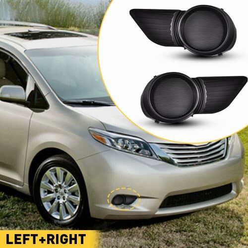 2Pcs Driver & Passenger Side Fog Light Covers Fits For 2011-2017 Toyota Sienna, US $13.49, image 7