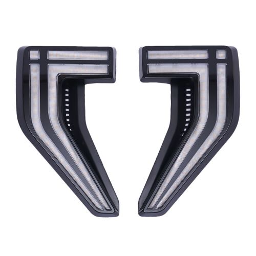 For Ford 2021-2022 F-150 F150 LED Side Vent Fender Day Running Light Signal Lamp, US $61.71, image 2