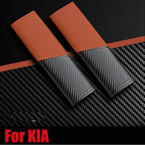 2PCS Carbon Fiber Car Safety Seat Belt Shoulder Pad Cover Cushion Accessories,, US $17.88, image 16