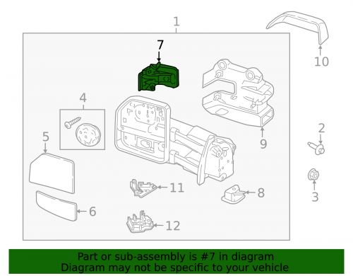 Genuine Ford Signal Lamp FL3Z-13B375-CC, US $171.90, image 4