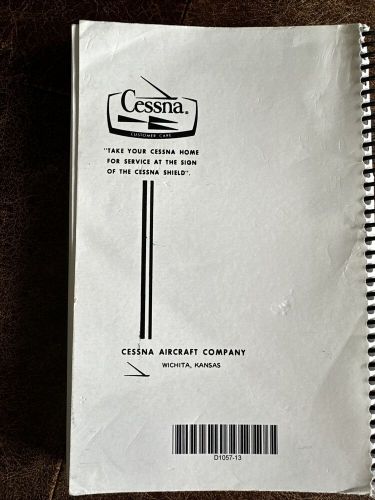 1976 Cessna Aircraft Company, Model 172M Pilot's OPERATING HANDBOOK SKYHAWKS, US $35.55, image 2