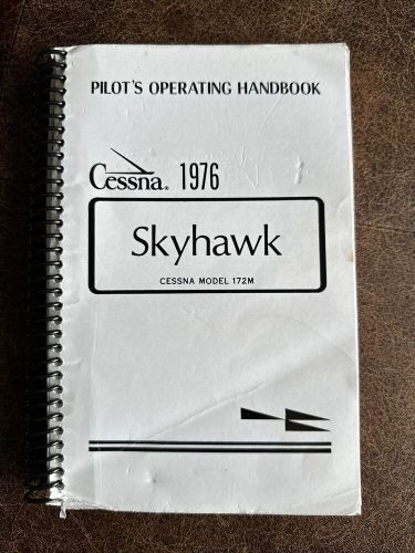 1976 Cessna Aircraft Company, Model 172M Pilot's OPERATING HANDBOOK SKYHAWKS, US $35.55, image 4