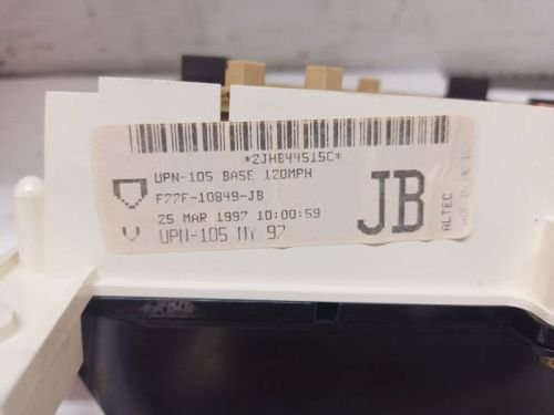 F77F-10849-JB Speedometer Head Only MPH From 1997 RANGER (10947200, US $96.68, image 10