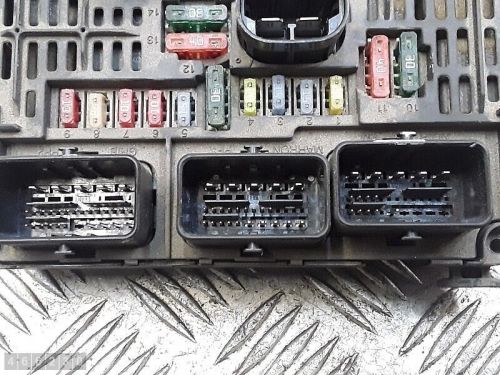 2007 citroen c5 fuse box under the bonnet 2000hdi 9661682780 bsm-l04