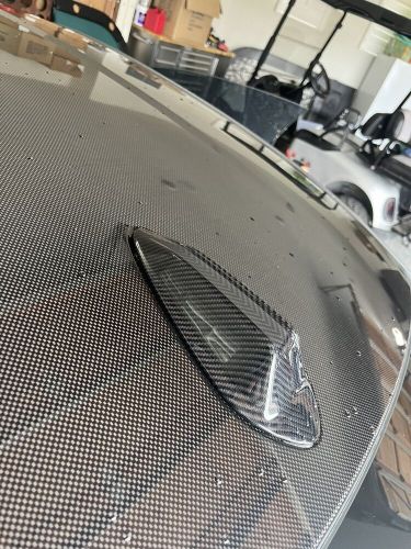 Genuine bmw m performance carbon antenna lightly used mint  fits g-series models