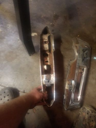 74 75 76 cadillac deville eldorado fleetwood tail light bumper extensions pair