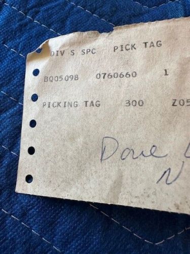 Cessna aircraft positioner, p/n 0760660-1 (new surplus) (da)