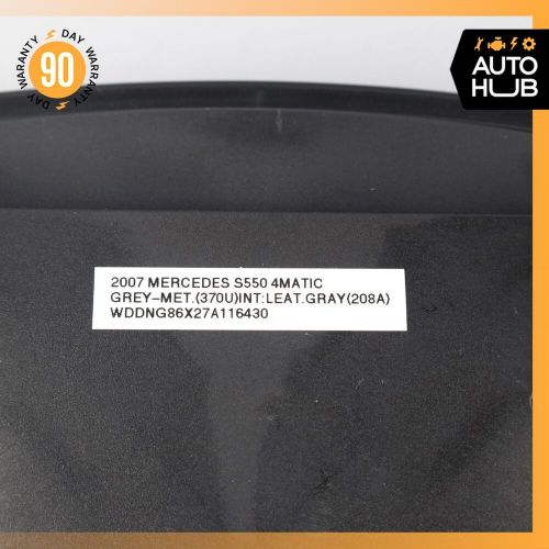 07-14 Mercedes W221 S550 S400 CL550 A/C AC Heater Climate Control Switch OEM, US $65.00, image 4