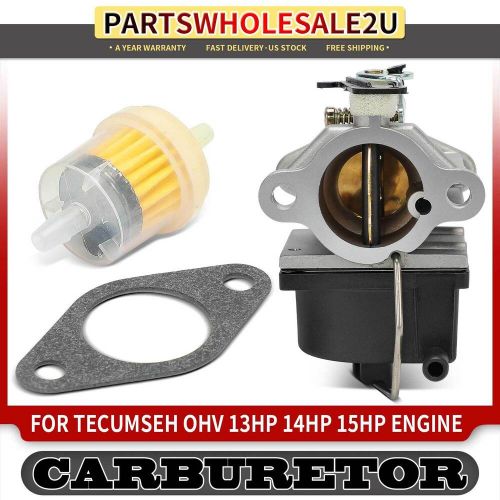 Carburetor for Tecumseh 13HP 13.5HP 14HP 15HP Engine OHV110 OHV115 OHV130 OHV135, US $17.71, image 11