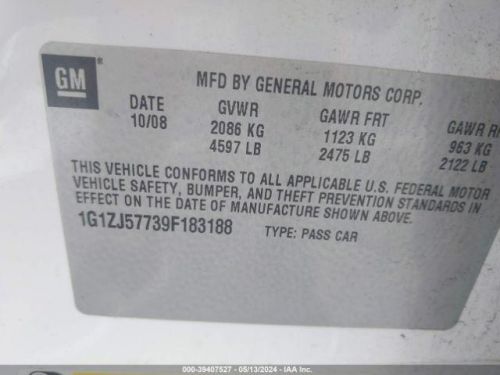 Used Engine Assembly fits: 2009 Chevrolet Malibu new style emblem in bu, US $1,683.00, image 4