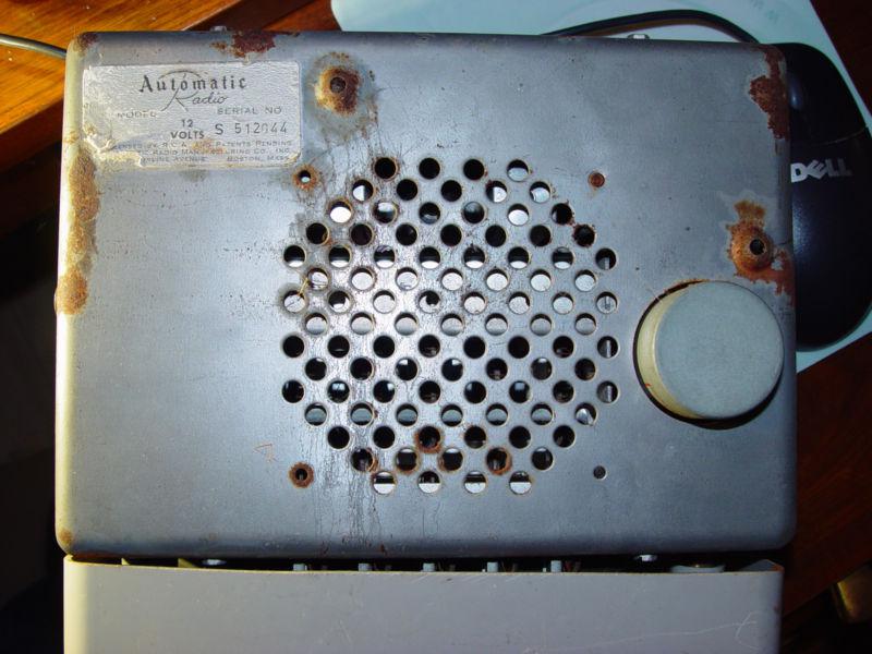 Old buick radio, out of a 1956 buick