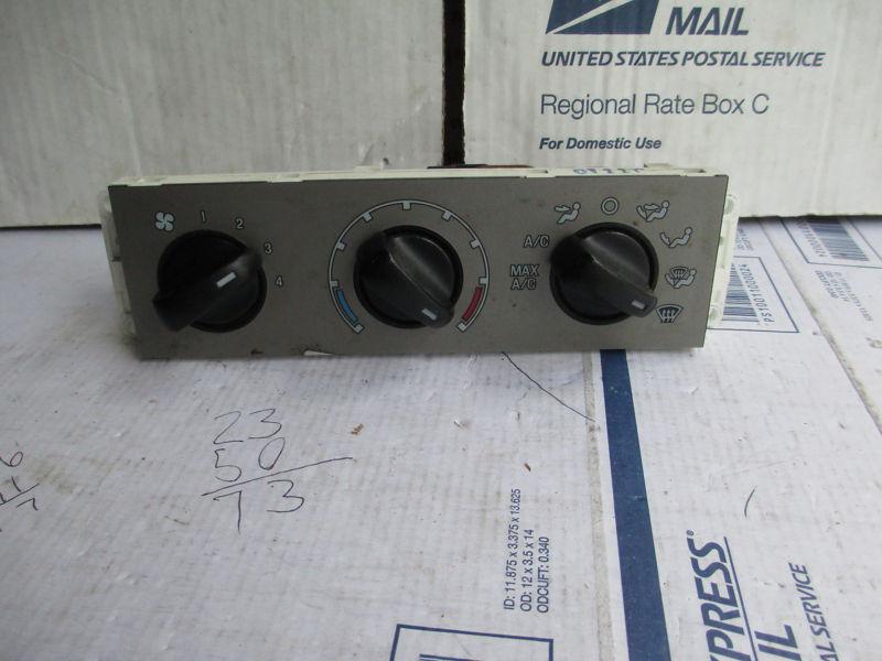 1995 1996 1997 1998 1999 2000 2001 ford explorer heater controls silver