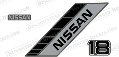 Fits Nissan 18hp Outboard Motor Engine Decal Kit - 1984 - 1995, US $64.95, image 2
