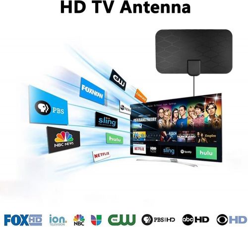 Digital HD Indoor TV Antenna - 360° Reception, 4K Support, 10ft Coaxial Cable, US $11.99, image 6