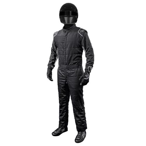K1 RaceGear 20-OTL-NG-M Black/Gray Nomex 1-Piece Outlaw Racing Suit Medium SFI, US $406.64, image 2