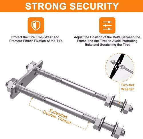 Spare Tire Carrier 120lbs Weight Capacity Boat Trailer Spare Tire Mount Universa, US $15.50, image 5