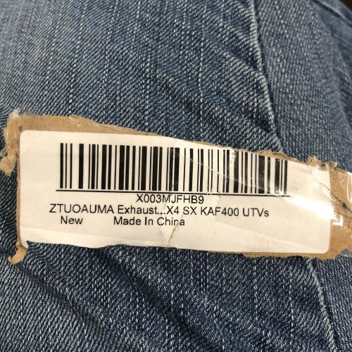 ZTUOAUMA Exhaust KAF400 UTV Muffler, US $100.00, image 3