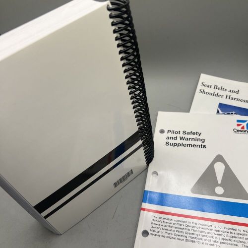 Cessna Skyhawk 172P 1986 Information Manual Vintage Owners Pilot Brand New, US $42.99, image 6