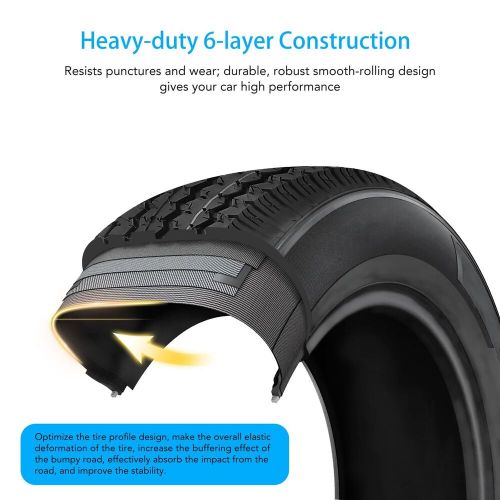 2 pack 4.80-8 Trailer Tires Wheels with 8'' Rims 4 Lug on 4'' Load Range C 6PR, US $60.99, image 4