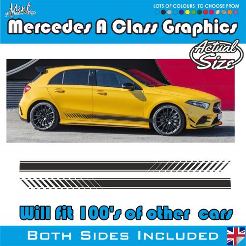 Mercedes A CLass Sport Stripes Decals Stickers Graphics AMG A45 007, US $, image 4