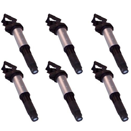 Ignition coil - set of 6 - bmw - all models - 12131712219 - new