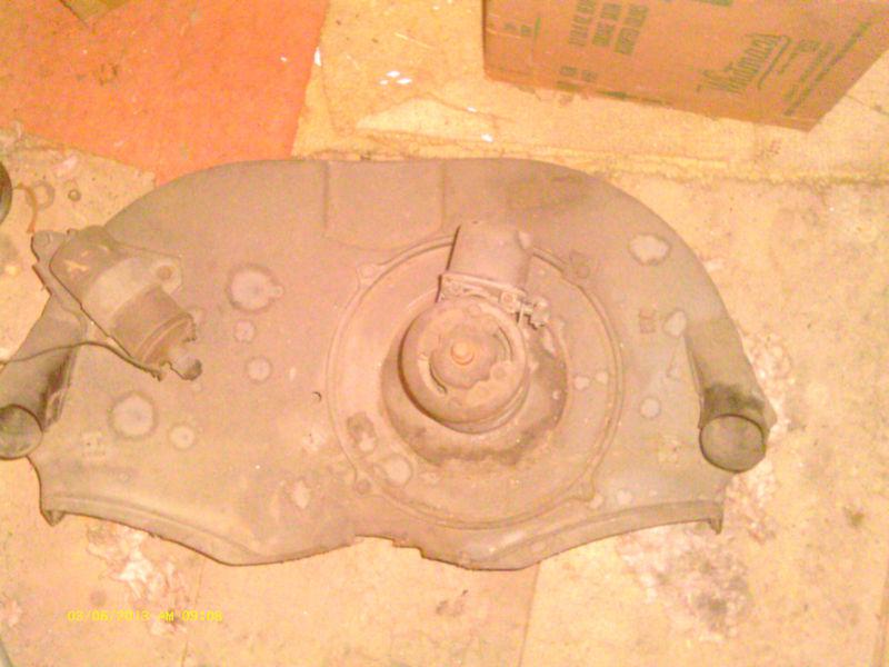 Vw type 1 fan housing assembly, fan, regulator, and generator