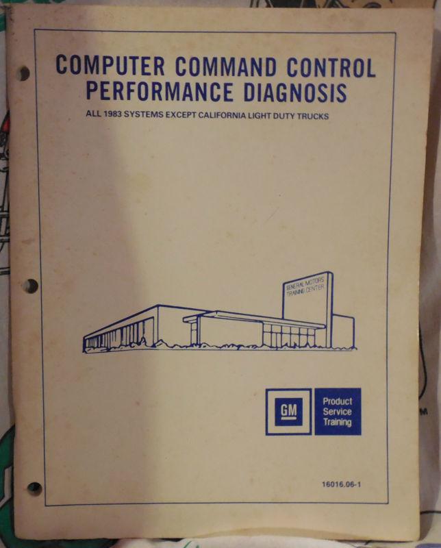Gm,computer,command,control,performance,diagnosis,manual,book