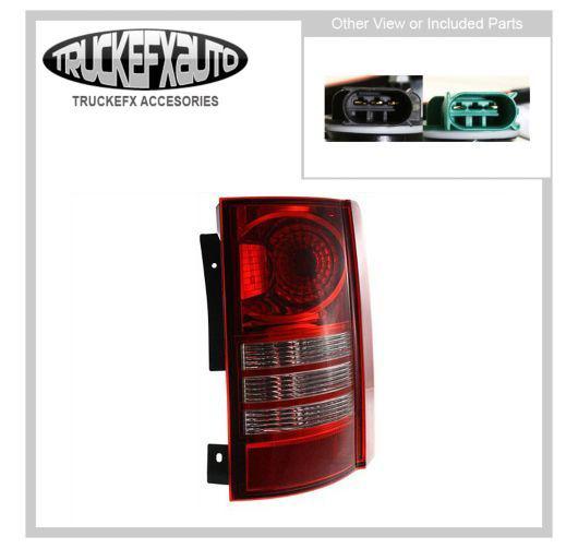 Capa right side tail light lamp town country clear & red lens rh passenger