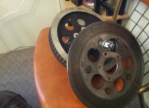 1998 harley davidson xl883 sportster 61 tooth rear sprocket 40246-91