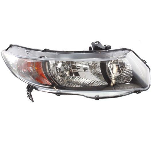33101svaa11 ho2519118 passenger side headlight new clear lens halogen coupe