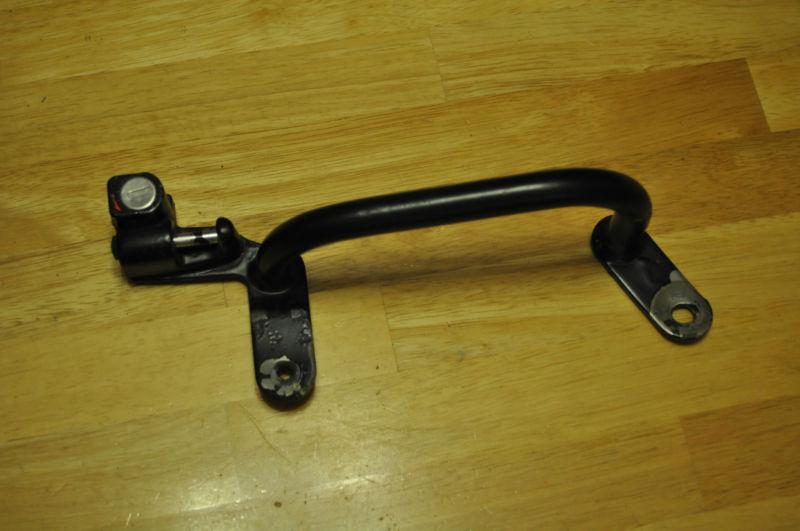 1982 honda ft500 ascot helmet lock and grab handle with 1 key lock cylinder grip
