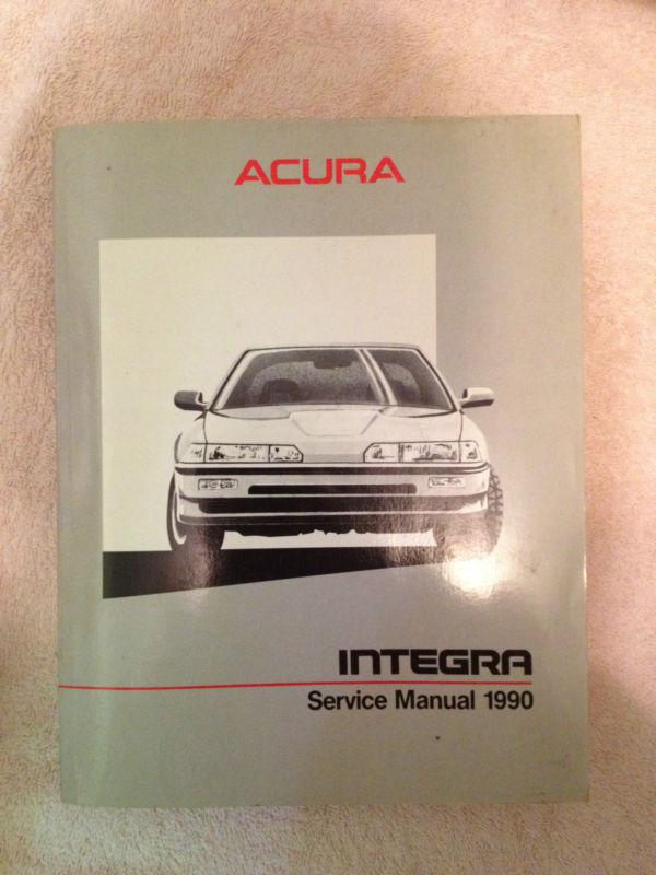 Purchase 1990 Acura Integra Service Repair Shop Manual FACTORY BOOK in