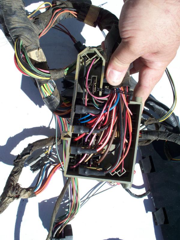 1991 Dodge Truck Underdash Wiring Harness Mopar 91 Ram Pick Up Ramcharger, US $109.99, image 8