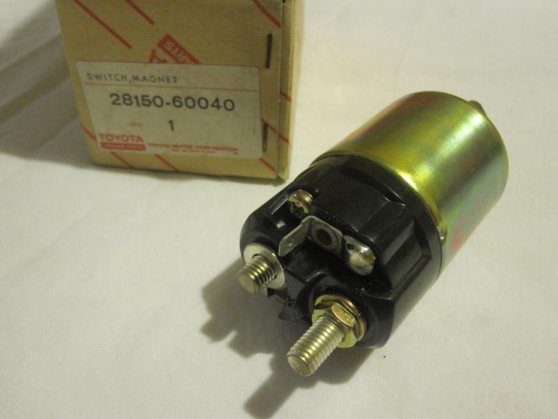 Magnet starter switch - land cruiser fj40 fj43 fj45 fj55 - genuine toyota part!