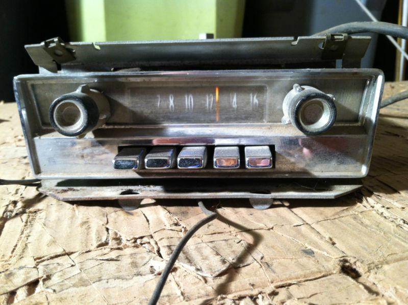 1962 Lincoln Continental 4D AM Radio, US $25.00, image 2